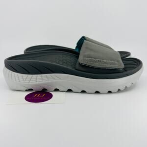 Vionic Women's Rejuvenate Recovery Slide Comfort Sandals Charcoal Vapor Size 8
